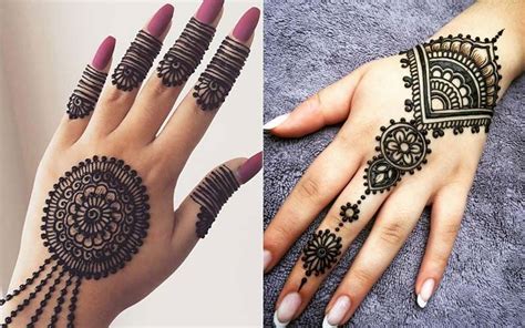 Diwali 2021 Mehendi Design Ideas These 5 Easy Henna Designs Will Add A