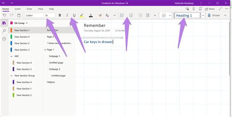 15 Best Ways To Organize Notes Effectively In Microsoft Onenote