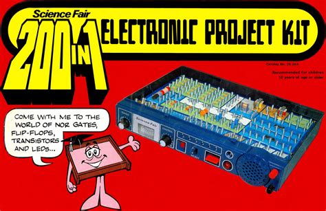 Science Fair 200 In 1 Electronic Project Kit Radio Shack