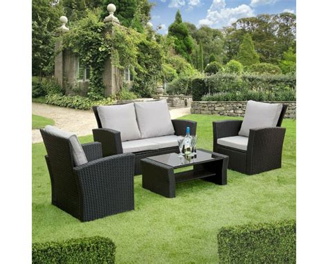 Gsd Rattan Garden Furniture 4 Piece Patio Set