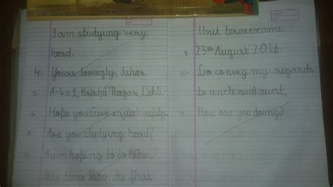 englishmania class   informal letter writing format