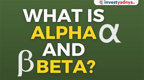 What Is Alpha And Beta Risk Alpha Vs Beta As Investment Risk Ratios