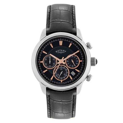 Rotary Monaco Chronograph Mens Watch Gs0287604 39 Mm Black Dial