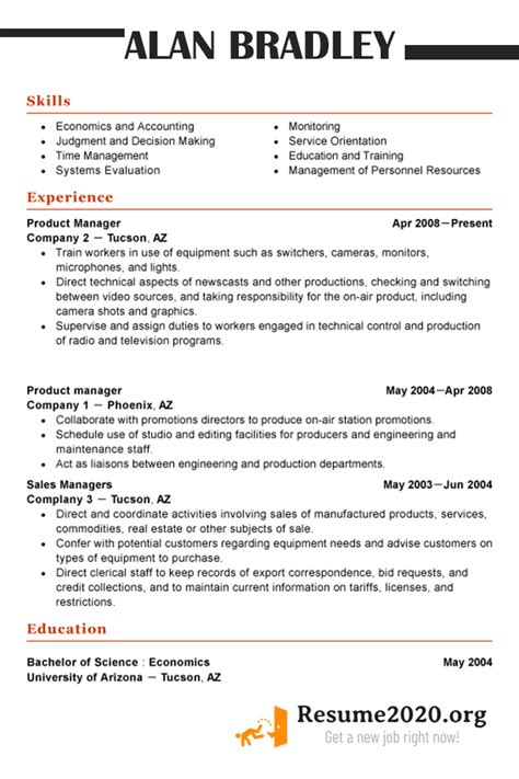 Latest Resume Format 2020 Templates ⋆ Resume 2020