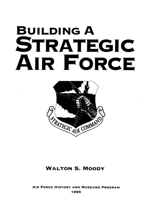 1953 The Emergence Of The Strategic Air Command Air Force