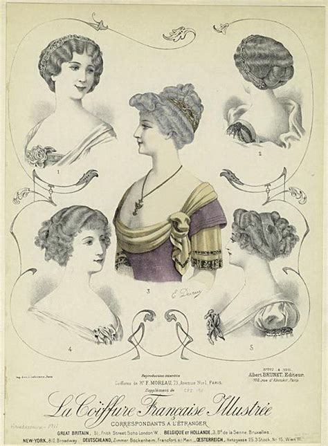 Historical Hairstyles Edwardian Clothing