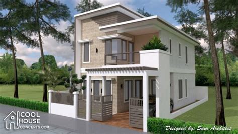 Two Storey House Design With 167 Square Meters Floor Area Cool House