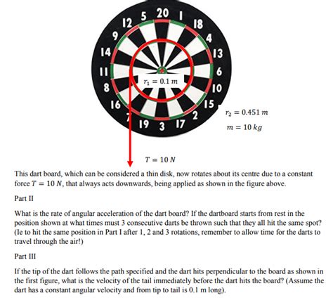 Solved An Olympic Darts Player Throws A Dart As Shown In The