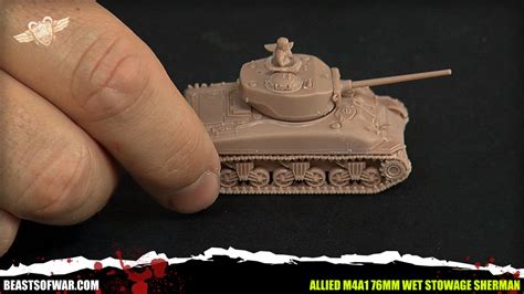 15mm Sherman Tanks From Plastic Soldier Company Beasts Of War