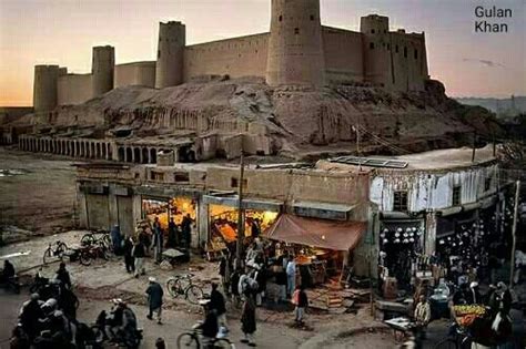 Awesome View Of Beautiful Bala Hisar Fort Kabul Afghanistan