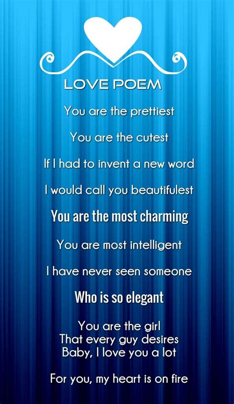 Share our beautiful quote pictures on facebook, twitter, and pinterest. New romantic love poems | Love Quotes for Her from The ...