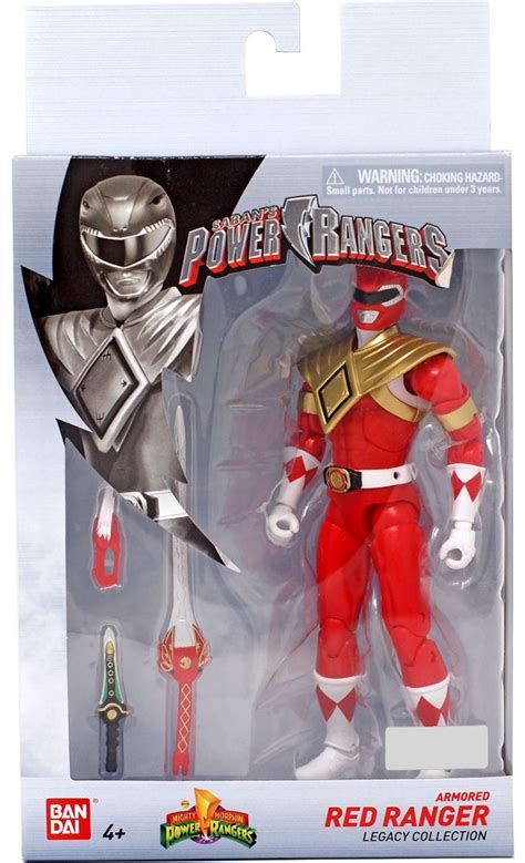 Power Rangers Mighty Morphin Legacy Armored Red Ranger Exclusive 65