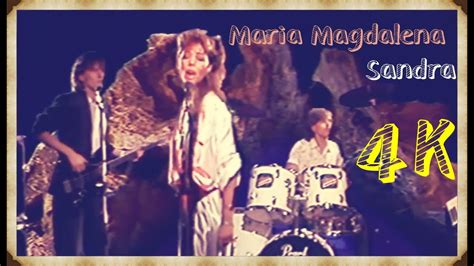 Sandra Maria Magdalena Official Video 1985 4k Youtube