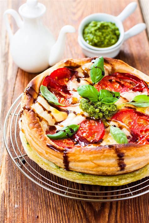 Recette mille-feuille tomate mozzarella et pesto