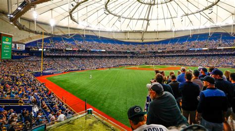 Tropicana Field Home Of The Rays Tampa Bay Rays