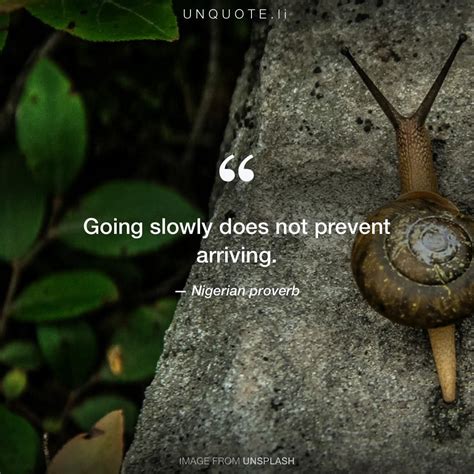 Nigerian proverb 