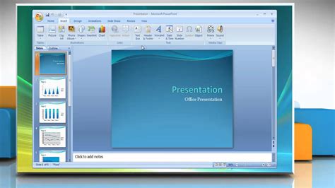 Microsoft Powerpoint 2007 Play Sound Continuously In Ppt Presentation