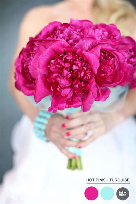 Will provide all your floral and gift needs in tampa, fl Turquoise pink wedding colors palette