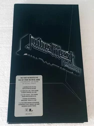 Judas Priest Metalogy 4cd Box Set Novo Raro Iron Maiden Frete Grátis