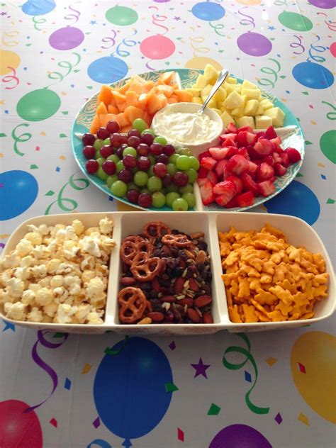 They get excited about it more than they do with any other occasion. Healthy Kids Birthday Party | Birthday snacks, Creative ...