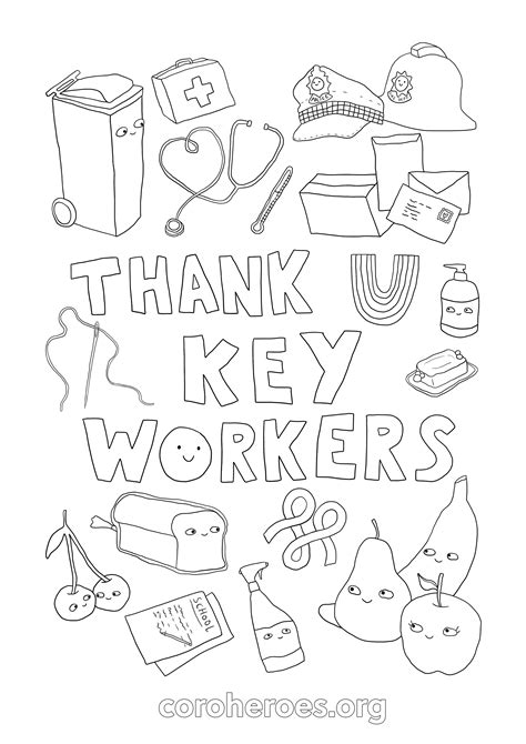 Thank You Key Workers Amara Coroheroes