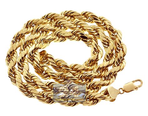 We did not find results for: Hollow 10K Yellow Gold Mens Rope Chain 9mm 24 Inches