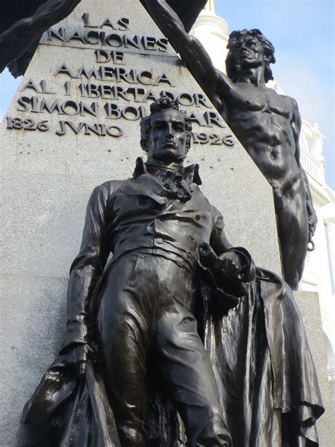 El Libertador and heroic male nude Simón Bolívar monument Flickr