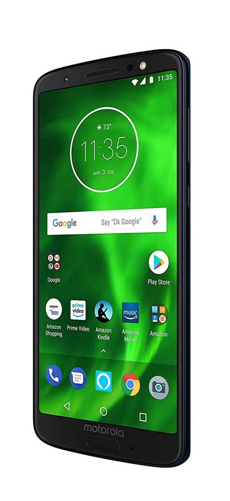 Motorola Moto G6 - 64 GB - Unlocked (AT&T/Sprint/T-Mobile/Verizon) - Deep Indigo G 6 Cell ...