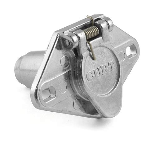 If you have a round connector, commiserations. 6-Way Round Trailer Wire Connector | SharpTruck.com