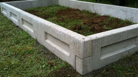 I Made These Link Together Concrete Garden Boxes The Concrete Panels