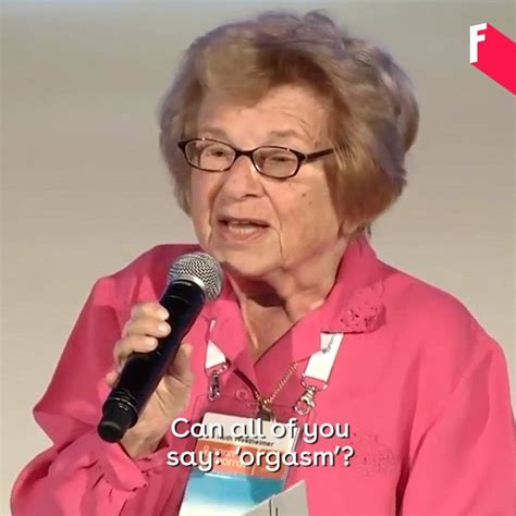 dr ruth westheimer 92 year old sex therapist of course i have sex all the time from