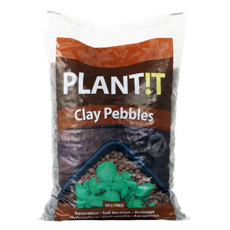 Grow Media 10 Liters Clay Pebbles Plantt Gmc10l
