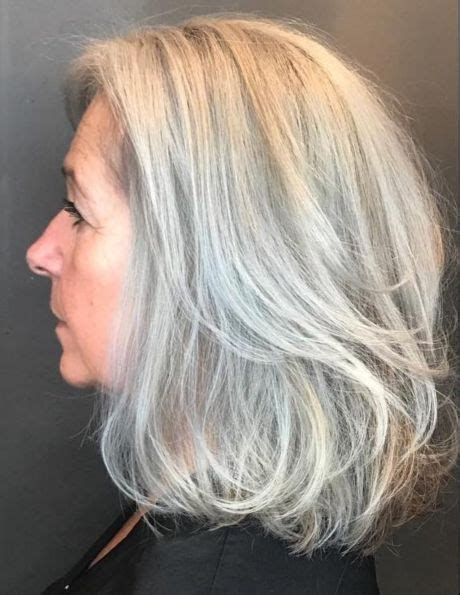 Gorgeous Gray Hair Styles To Inspire Your Next Chop Medium Hair Styles Gorgeous Gray Hair
