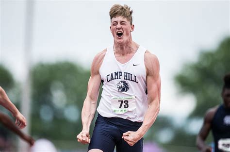 Penn State Commit Zack Kuntz Caps Track And Field Career With Piaa Gold