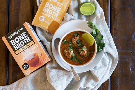 Spicy Meatball Soup Bone Broth Diet Recipes Spicy Meatballs Bone Broth