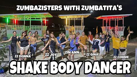 Shake Body Dancer Retro Zumba Dancefitness Zumbazisters With