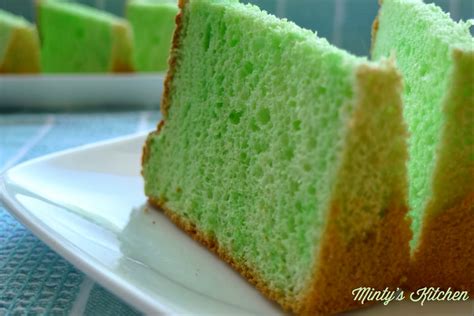 Mintys Kitchen Pandan Chiffon Cake