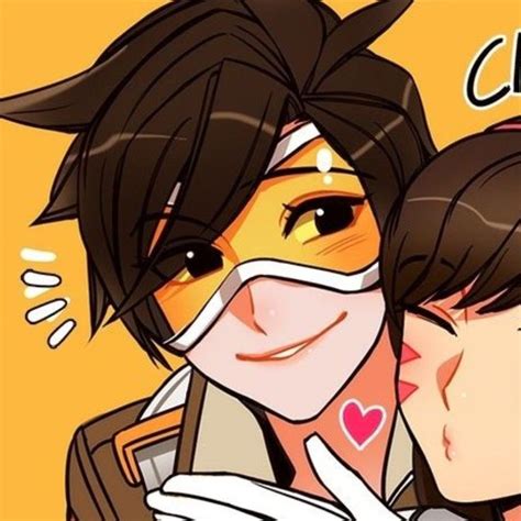 Matching Pfps Overwatch Dva And Tracer Art Credits Goes To Hooreng