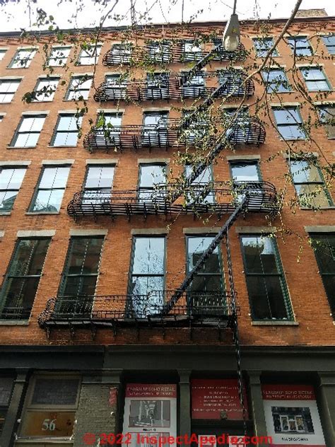Fire Stair And Fire Escape Code Design History