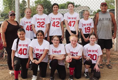 Lyman Girls 12u Softball Team Lyman County Herald