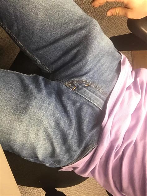 Bulging From The Seams At Work Should I Pull It Out Nudes Bulges