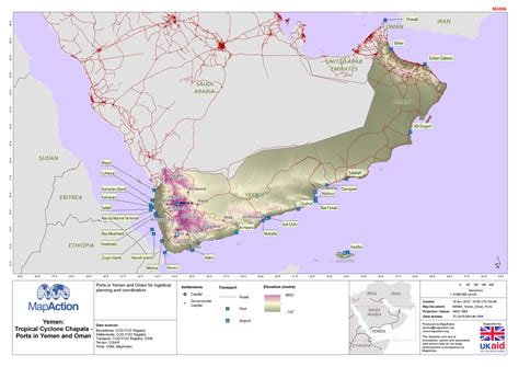 Yemen Tropical Cyclone Chapala Ports In Yemen And Oman Datasets