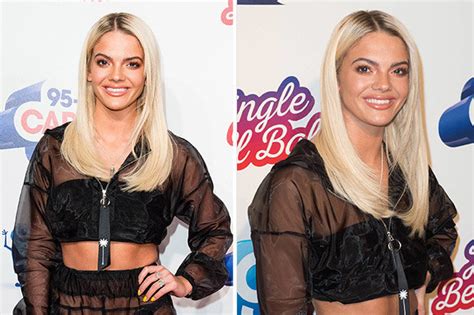 jingle bell ball 2017 louisa johnson flashes knickers in see through trousers daily star