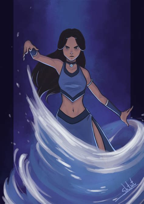The Waterbender By Shtut On Deviantart Avatar Airbender Avatar Characters Avatar The Last
