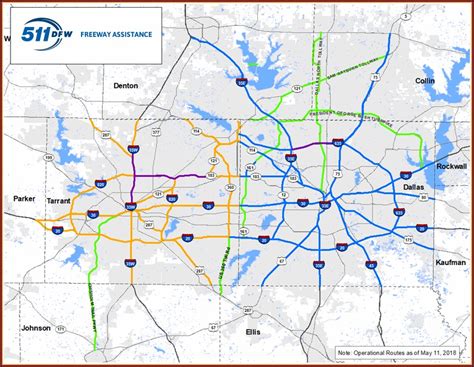 Toll Roads In Dallas Map Us States Map