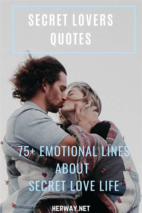 Secret Lovers Quotes 75 Emotional Lines About Secret Love Life