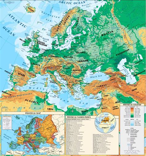 Geografia 7 Mapa Base Da Europa