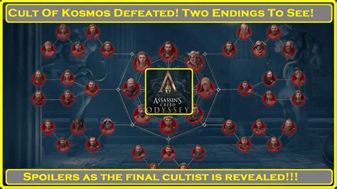 Assassin S Creed Odyssey Cult Of Kosmos Endings Youtube