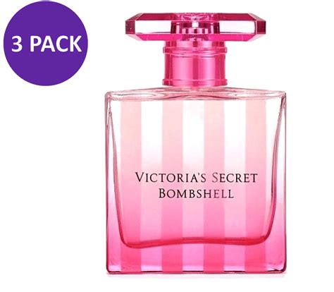 Victorias Secret Bombshell Eau De Parfum Spray 1 Fl Oz 3 Pack
