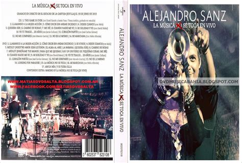 Los Mejores Dvd De Musica Y Mas Alejandro Sanz La Musica No